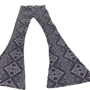 Volcom Women's Patterned Flare Pants Size 12